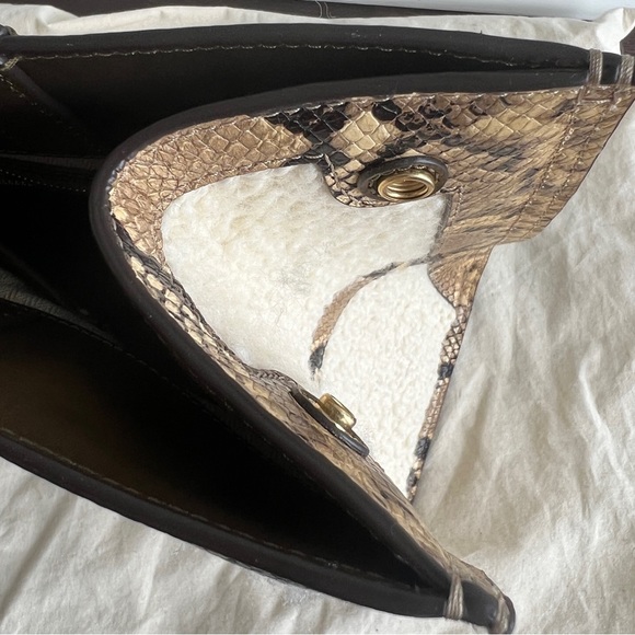 Tory Burch Cream Ella Quadrant Tote Bag - Picture 6 of 8